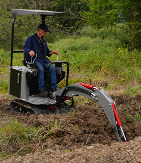 BOLDOEXCAVĂ CU ȘENILĂ CU GALEȚĂ 8' TS8100